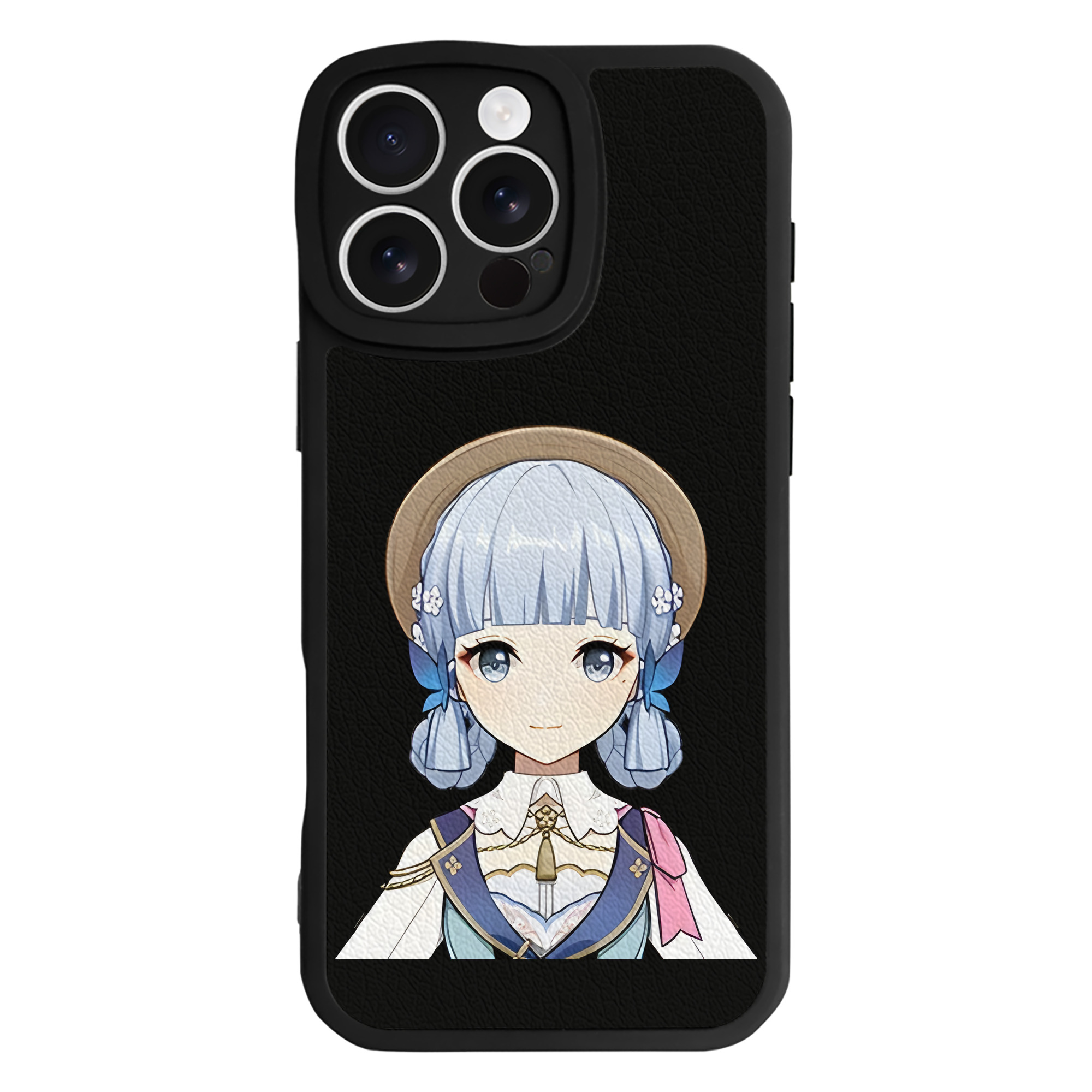 げんし神 神里綾華 神宮寺レン genshin Kamimiya Ren 【iPhone 16シリーズ対応】シリコンスマホケース（レザー調） 材質：シリコン